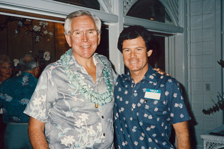 Dr. Westerdahl with Dr. Schuller