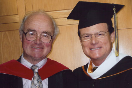 Dr. Westerdahl with Dr. Beckwith