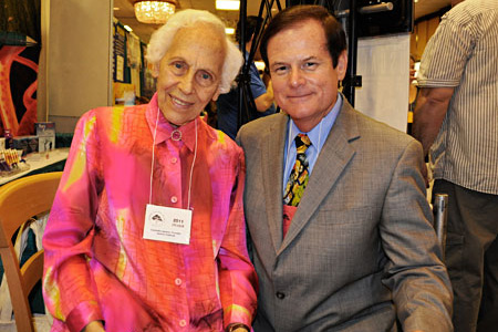 Dr. Westerdahl with Charlotte Gerson