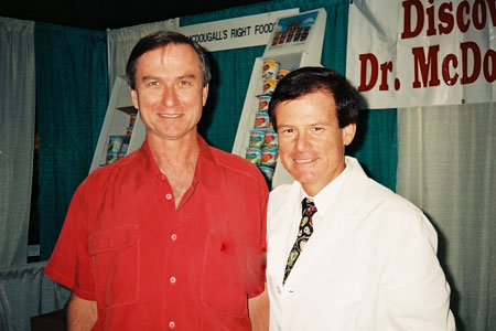Dr. Westerdahl with Dr. McDougall